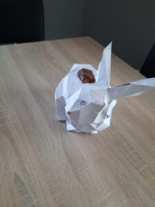 3D-Osterbasteleien der 5a und 5b