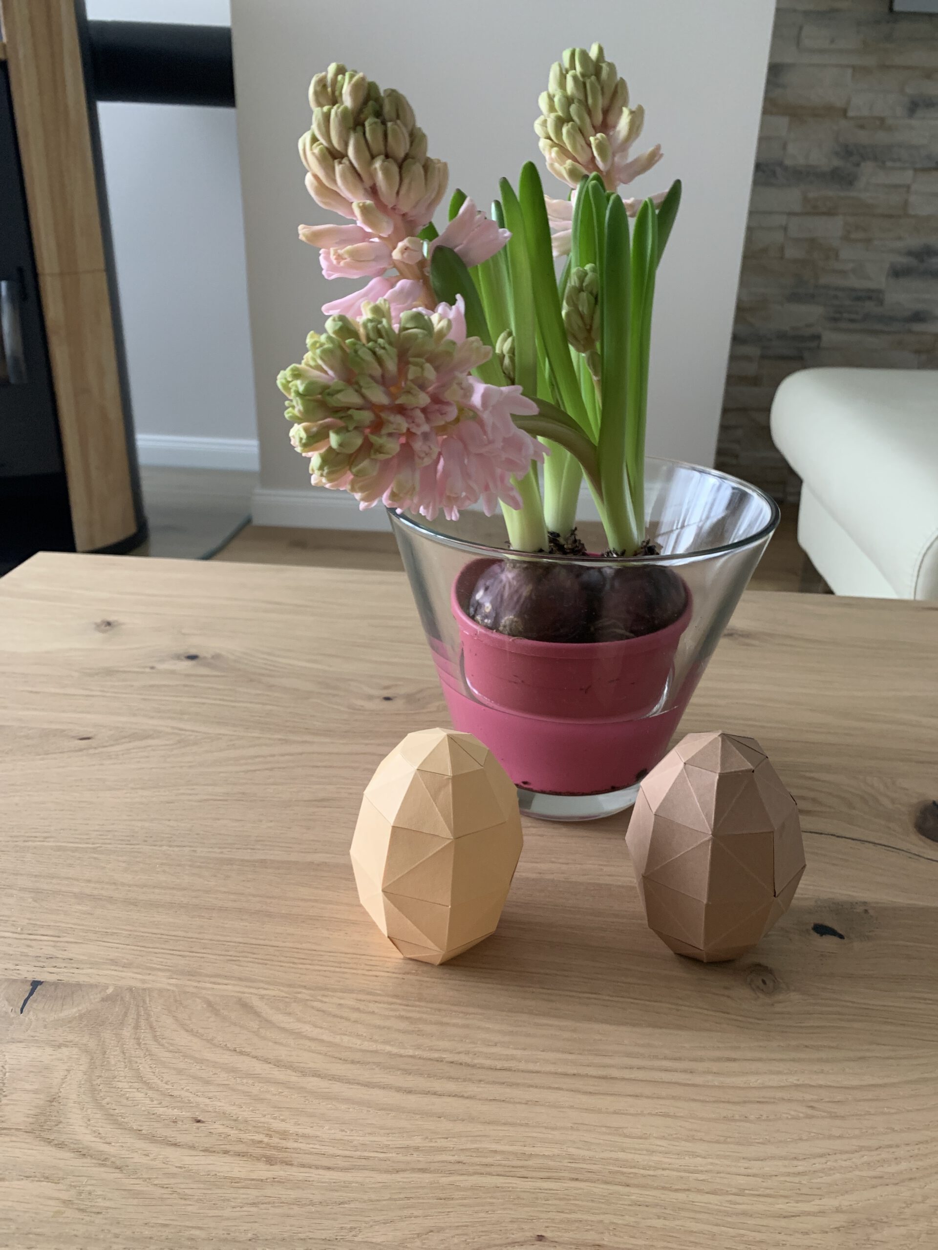 3D-Osterbasteleien der 5a und 5b